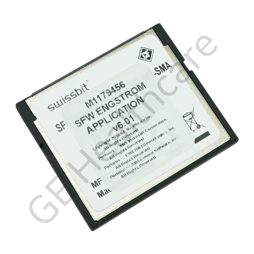 Software Engstrom Service Card with APPL Software Rev 6.01 Software Engstrom Service Card with APPL Software Rev 6.01
